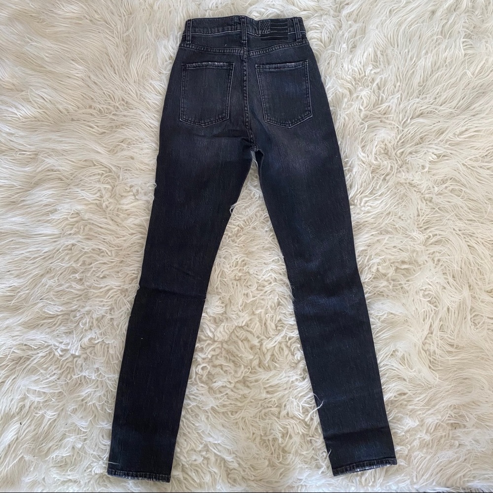 REVICE Super High Waisted  Distressed Skinny Jeans - Picture 11 of 14